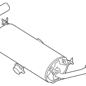Muffler - Mazda (N3H1-40-100H)