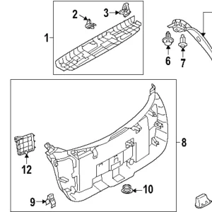 Access Cover - Mazda (DGH9-68-949-02)
