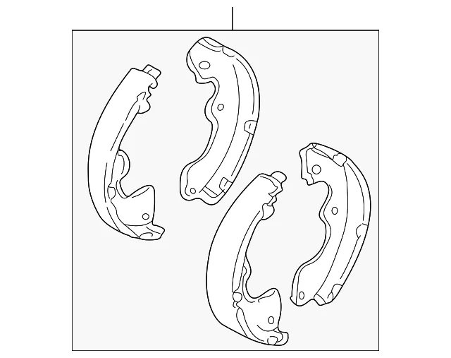 Brake Shoes - Mazda (ZZC0-49-240B)