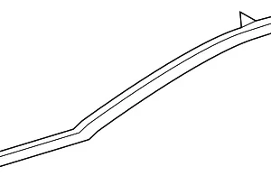 Front Weather-Strip - Mazda (N243-R1-711B)