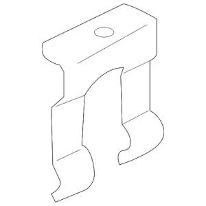 Lock Cylinder Retainer Clip - Mazda (LA01-62-495)