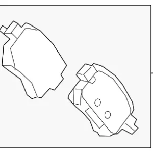 Rear Pads - Mazda (GDYL-26-43Z)