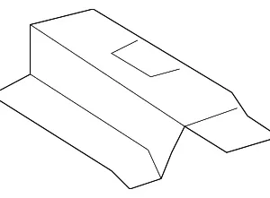 Front Floor Pan Bracket - Mazda (GKK8-54-6V0)
