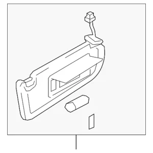 Sun-Visor - Mazda (GS3L-69-270E-30)