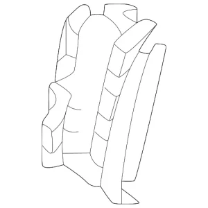 Retaining Bracket - Mazda (KBB3-50-725A)