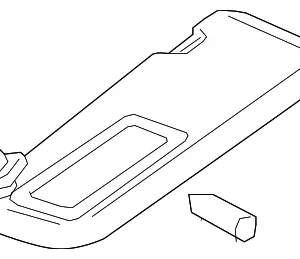Sun-Visor - Mazda (TK78-69-270-75)