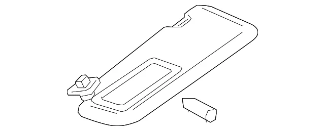 Sun-Visor - Mazda (TM54-69-320-75)