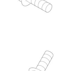 Support Bracket Bolt - Mazda (9YA0-21-00E)