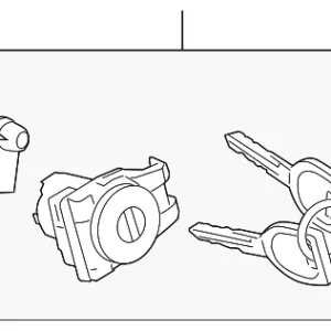 Lock Cylinder - Mazda (GSYL-76-220)