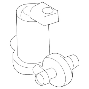 Washer Pump - Mazda (D651-67-482A)