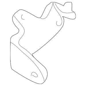 Power Steering Pump Bracket - Mazda (GA2E-32-609)