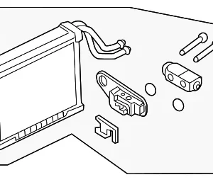 A/C Evaporator Core - Mazda (NA1P-61-J10)