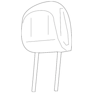 Headrest - Mazda (ZZ1B-88-104-05)