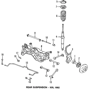 Trailing Link - Mazda (HG30-28-200C)