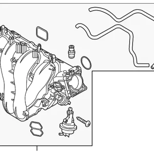 Intake Manifold - Mazda (L341-13-100G)