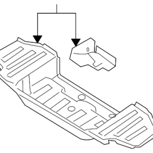 Rear Floor Pan - Mazda (F1Y1-53-75XF)