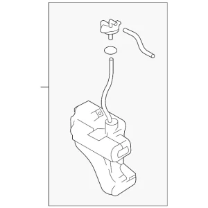 Expansion Tank - Mazda (L3BT-15-350)