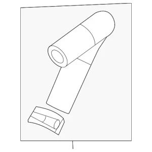 Exhaust Gas Re-Circulation (Egr) Cooler Hose - Mazda (PX9R-13-54X)