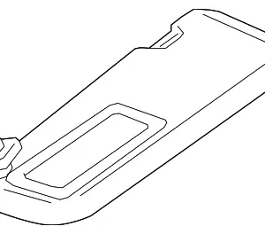 Sun-Visor - Mazda (KMV7-69-270-75)