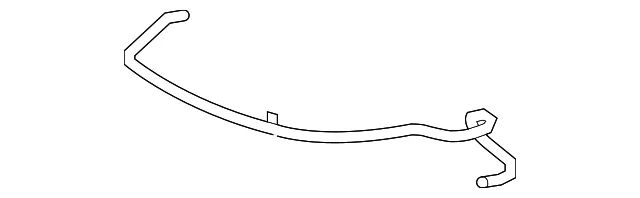Upper Return Hose - Mazda (ZZCC-15-277)