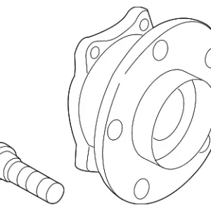 Hub Assembly - Mazda (B45A-33-04X)