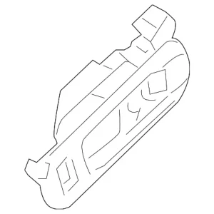 Handle, Inside - Mazda (GS3L-58-330A-02)