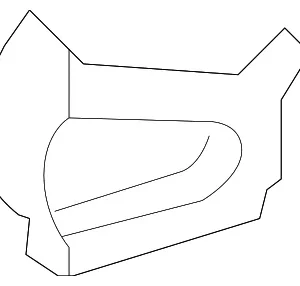 Gusset - Mazda (GJ6A-71-065A)