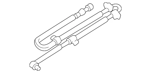 ABS Sensor Wire - Mazda (ZZP1-43-701A)