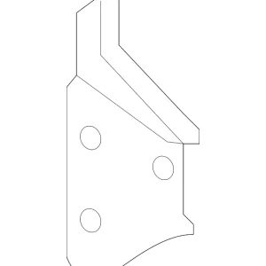 Bracket Left Lamp - Mazda (KD53-54-12XB)