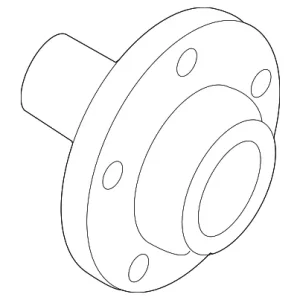 Hub - Mazda (F151-26-240A)
