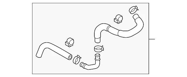 Lower Hose - Mazda (LFG2-15-18Y)