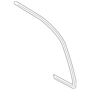 Quarter Glass Seal - Mazda (GM9E-50-899)