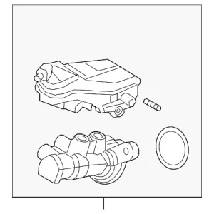 Master Cylinder - Mazda (DBY9-43-40ZB)