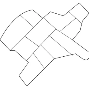 Cowl Panel Reinforcement - Mazda (DN4E-53-577)