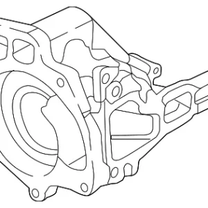 Engine Water Pump Housing - Mazda (PE31-15-090A)