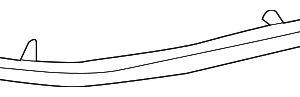 Cover Molding - Mazda (LD50-50-BA1B)