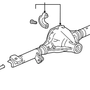 Axle Housing - Mazda (1F70-26-010)