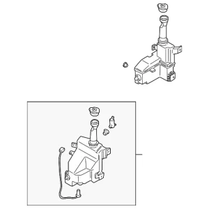 Reservoir Assembly - Mazda (BN5V-67-480A)