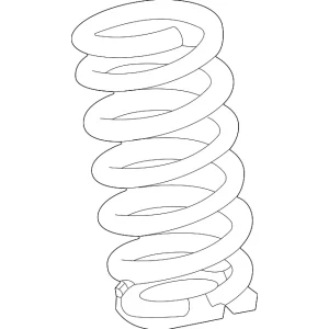 Coil Spring - Mazda (KMM9-34-011)