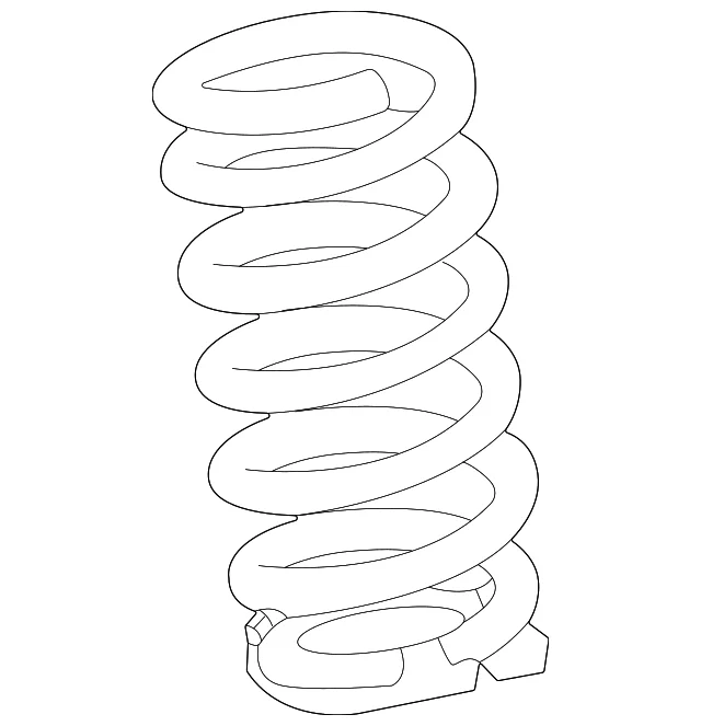Coil Spring - Mazda (KR9E-34-011)