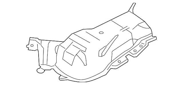 Rear Shield - Mazda (BN8B-56-452B)