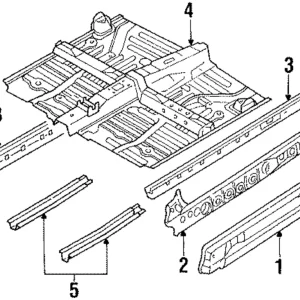 Outer Rocker - Mazda (GJ21-70-27X)