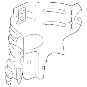 Heat Shield - Mazda (CY03-40-860)
