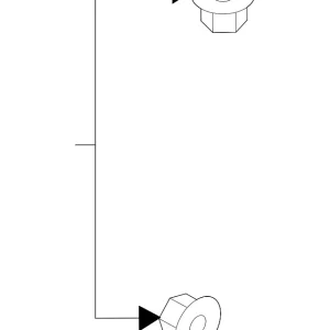 Cruise Control Distance Sensor Nut - Mazda (BCKA-50-345)