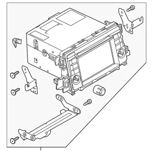 Display System - Mazda (GJS1-66-DV0C)