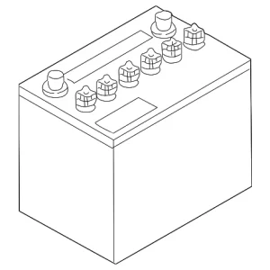 Battery - Mazda (0000-80-6535-WB)
