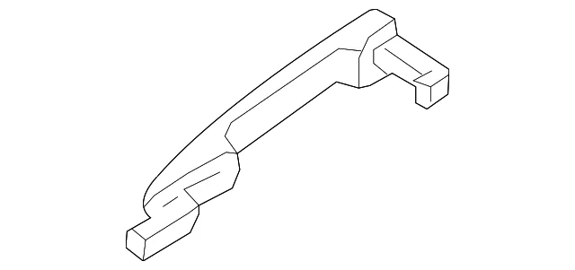 Handle, Outside - Mazda (VA40-73-410-PR)