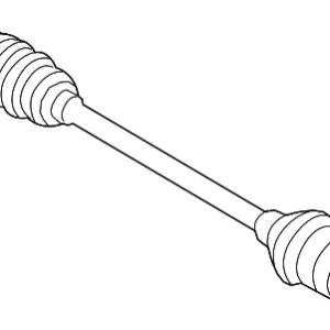 Axle Assembly - Mazda (RD00-25-60XA)