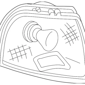 Park & Side Lamp - Mazda (1F00-51-121)