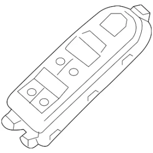 Window Switch - Mazda (BDGF-66-350B)